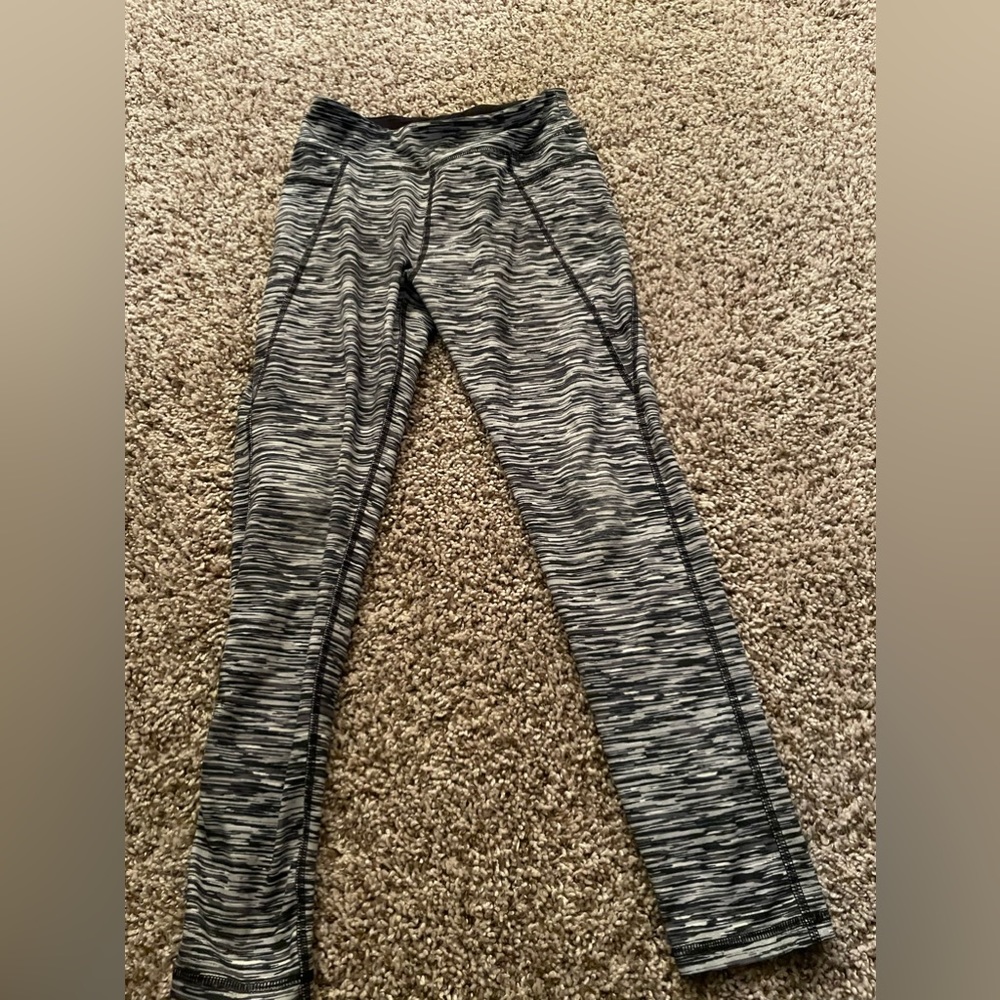 Black white and grey pants
